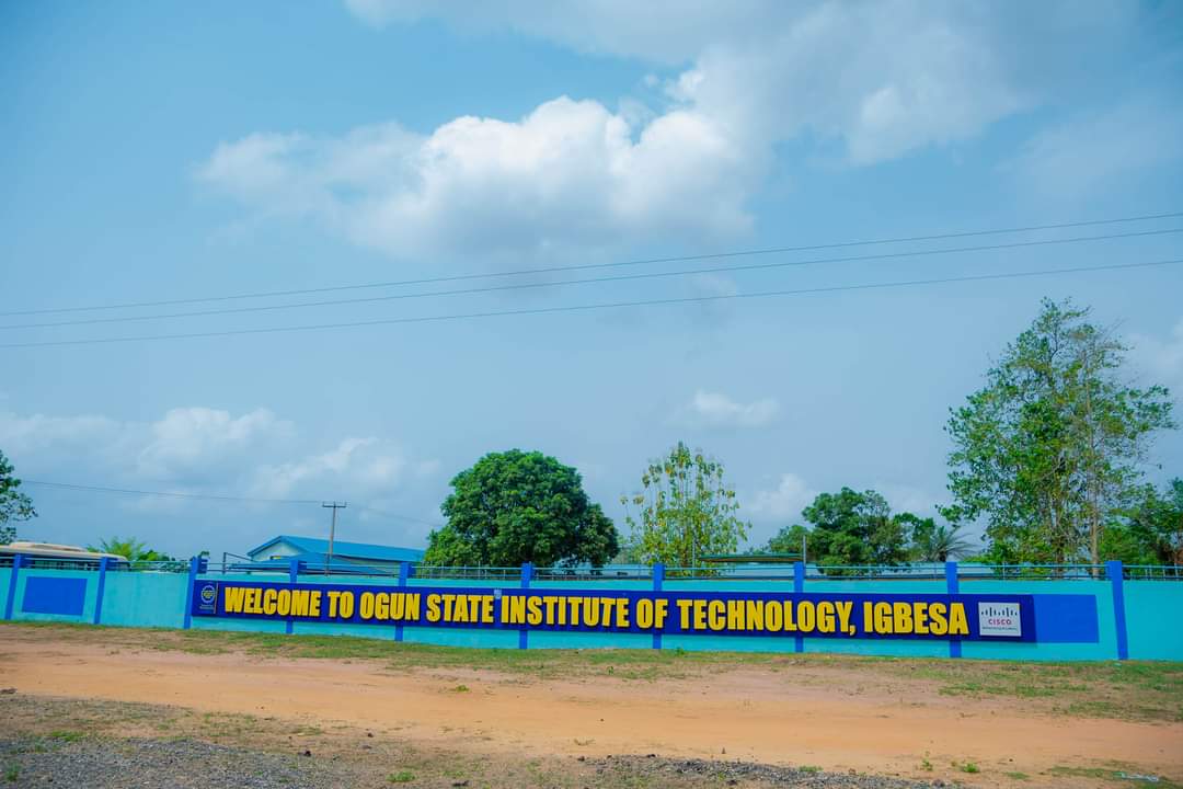 OGITECH Ogun State Institute Of Technology OGITECH Ogun State Institute Of Technology